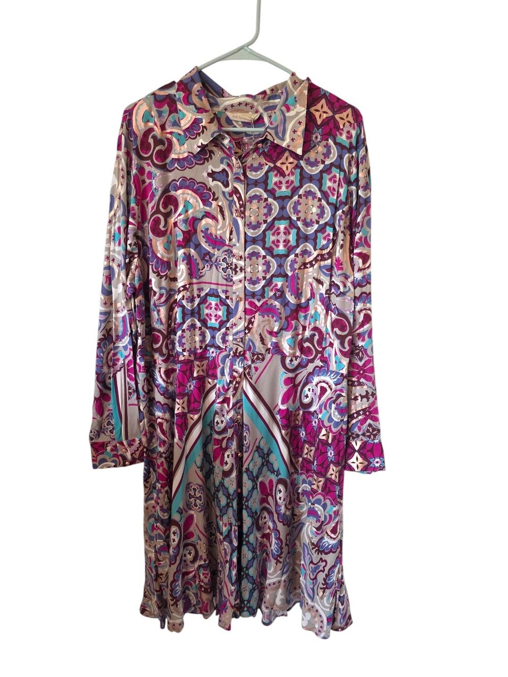 Soft Surroundings Women's Plus Size Palermo Soho Midi Dress Plus Size 2X